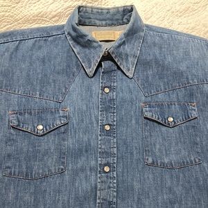 “The Western” By Bellcraft Vintage Denim Shirt